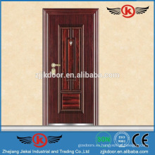 JK-S9217 puerta de acero exterior barata / parrilla de hierro forjado para puerta / reja de rejilla de acero